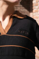 TSHIRT POLO ROMBA Negro