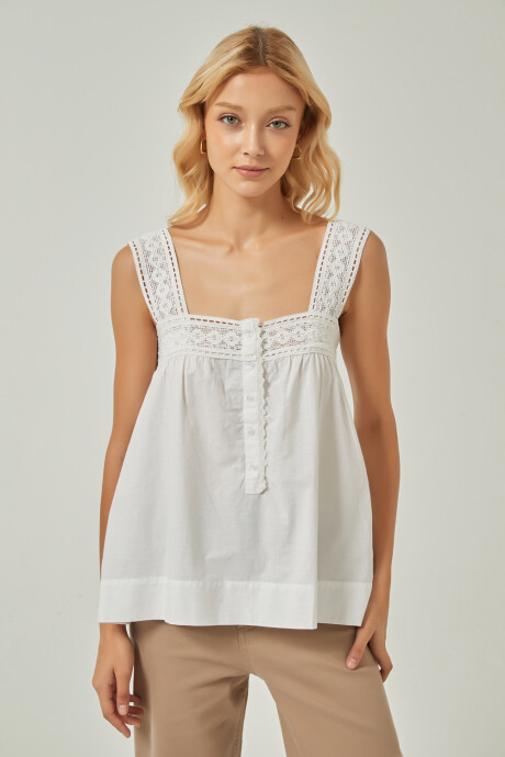 Musculosa Ristie Blanco