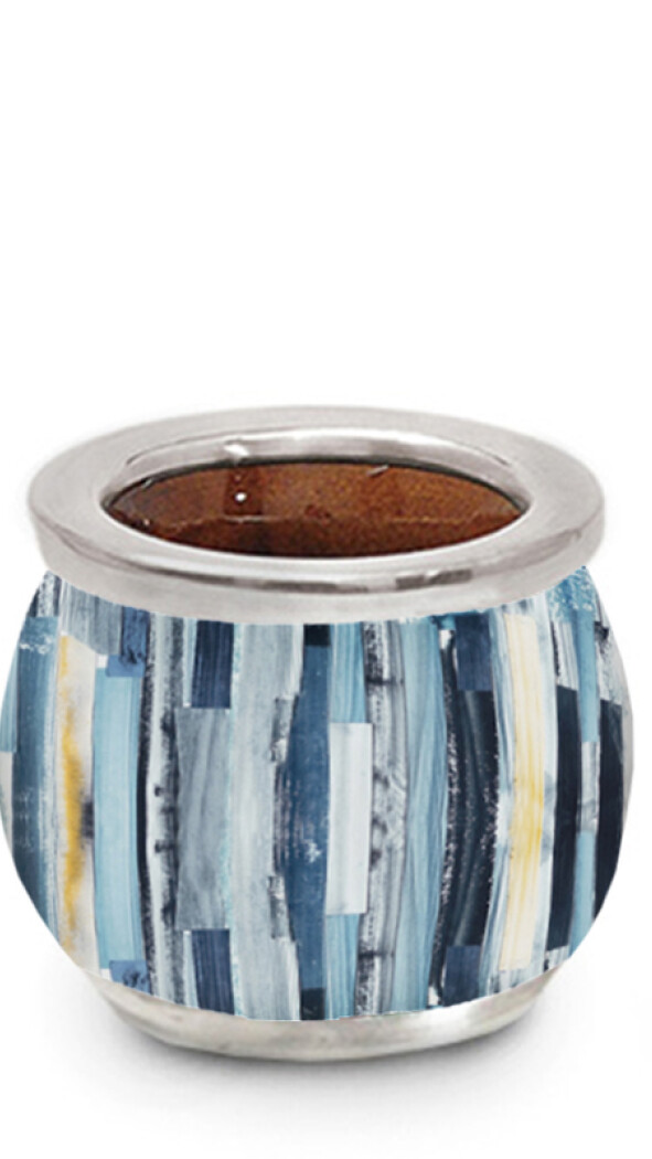 MATE DE CERÁMICA CHICO GAMMA MADERA MARINA
