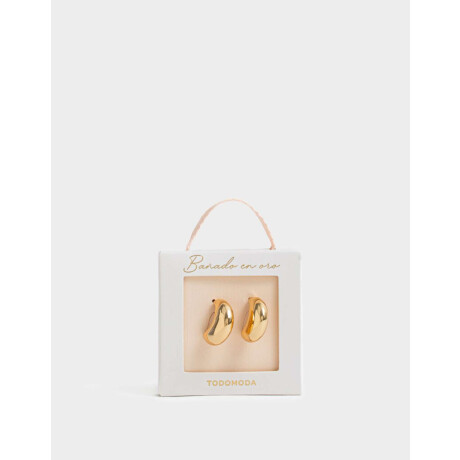 Aros Argollas Premium Gold Dorado