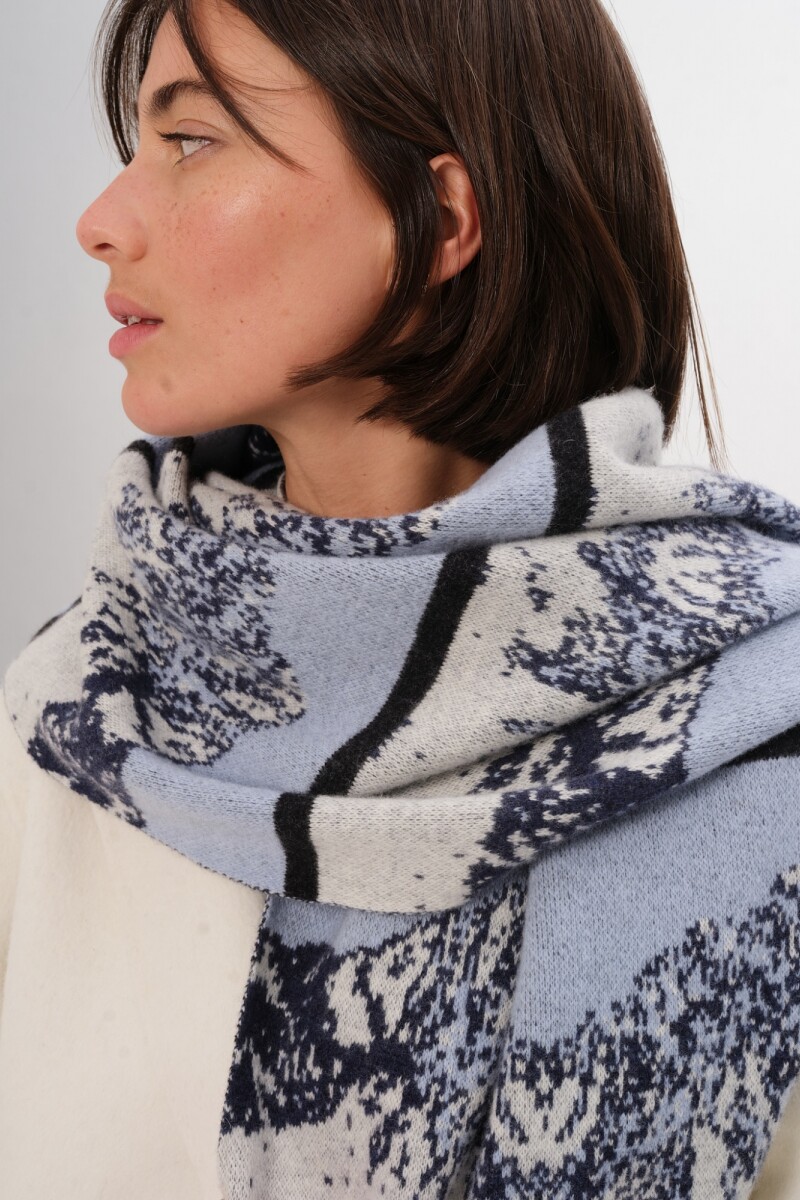 Bufanda Warm Azul