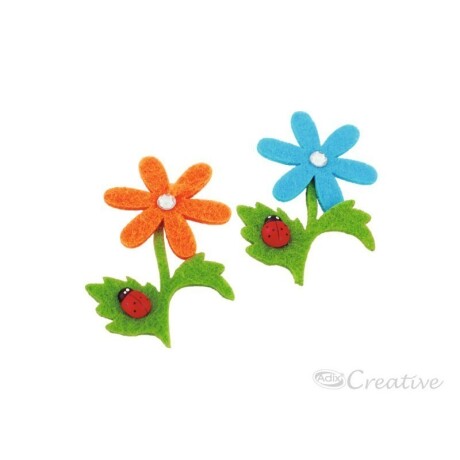 Confetti Creative Fieltro Flor San Antonio x 6 Confetti Creative Fieltro Flor San Antonio x 6