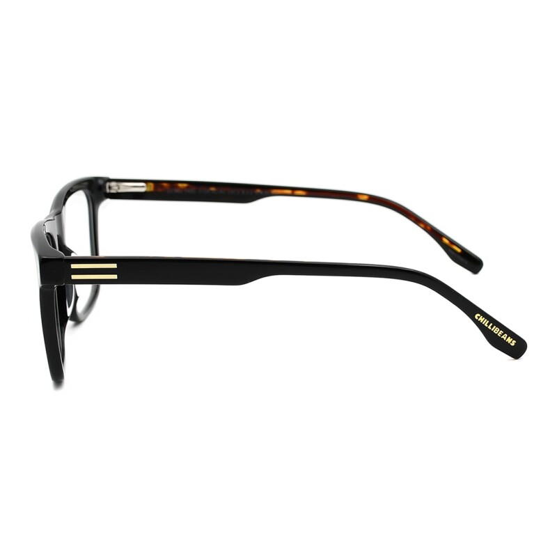 Armazón Chilli Beans Ubatuba más intercambiables de Sol Negro - Animal Print