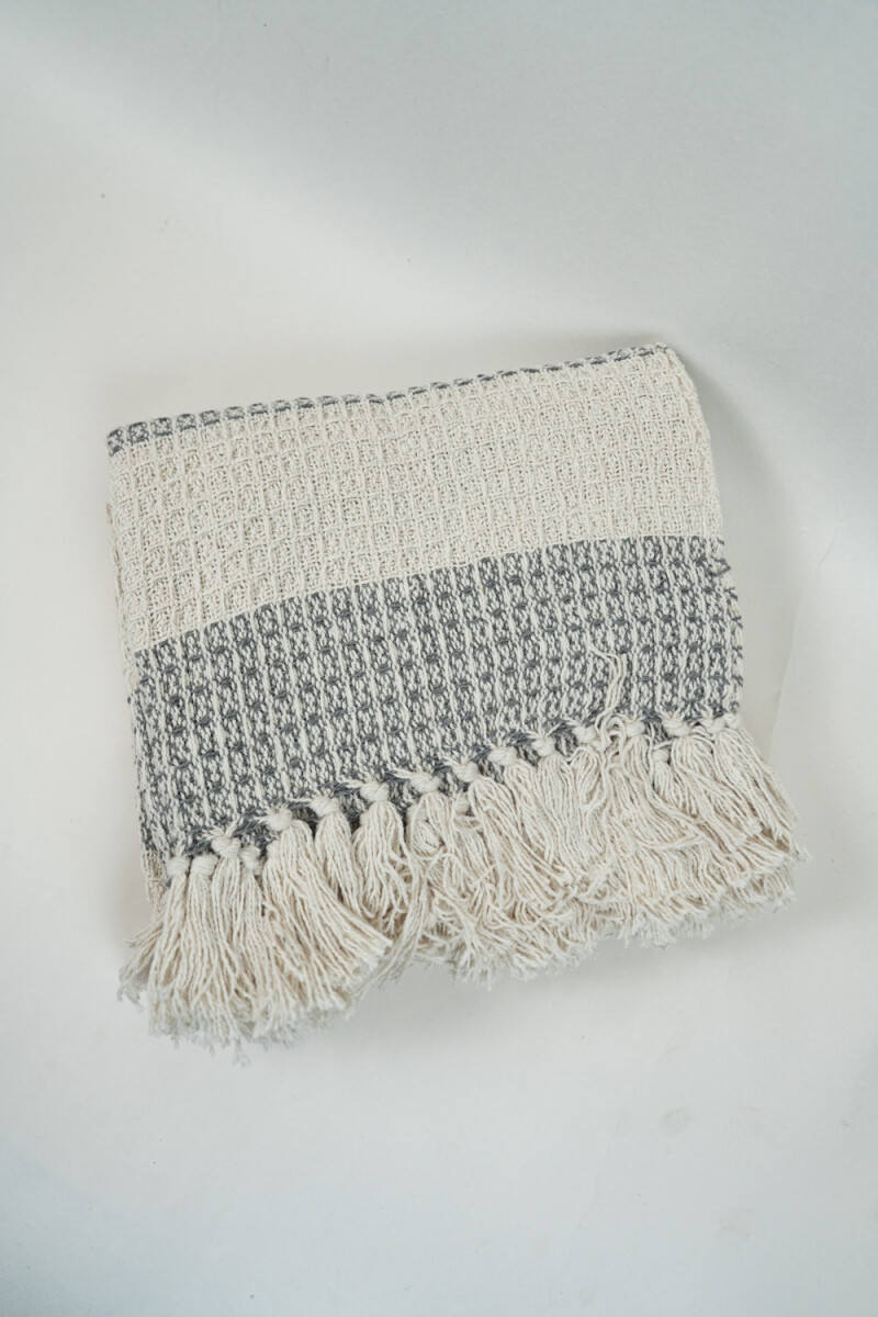 Manta Lineas - Gris 