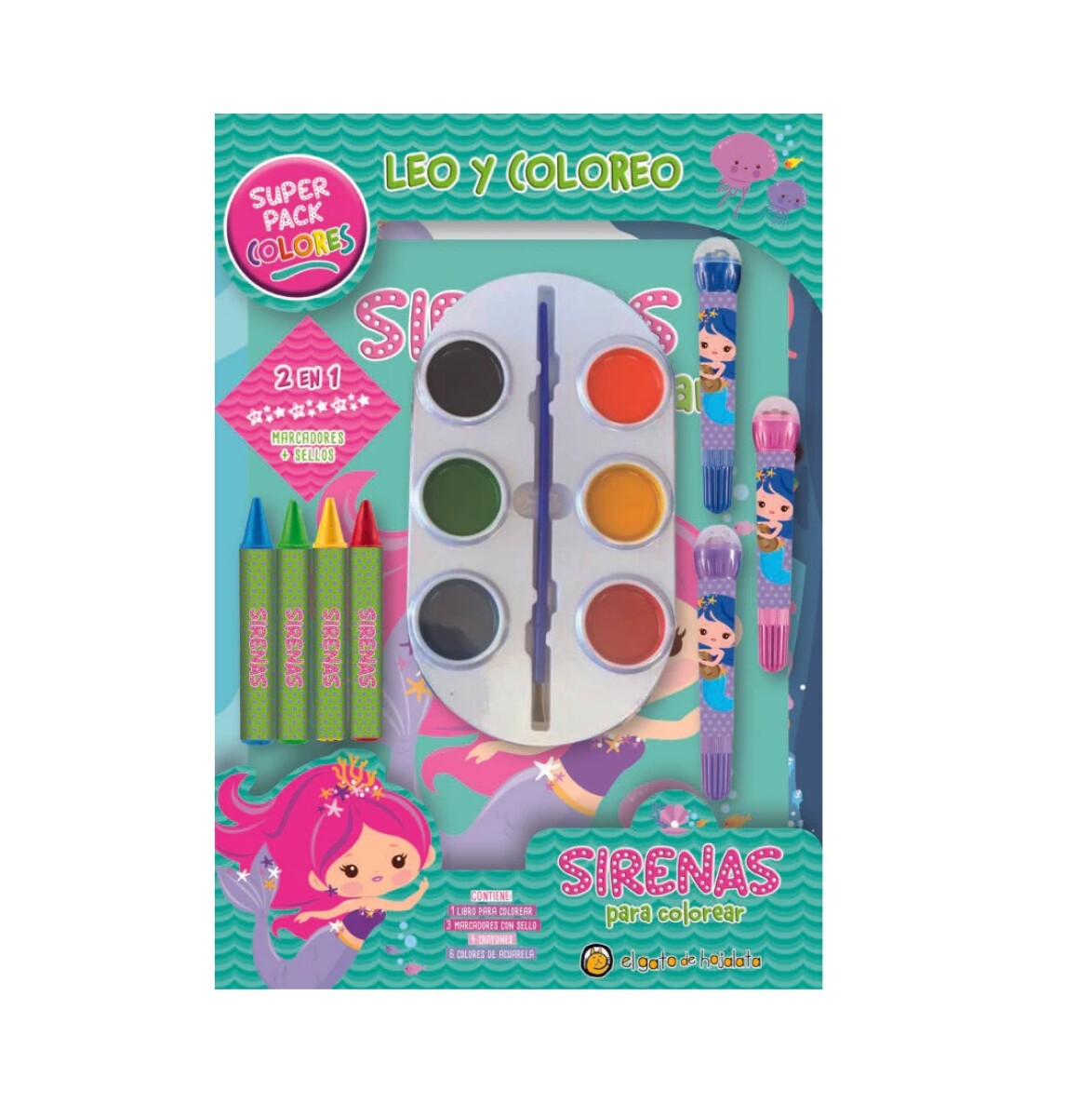 Leo Y Coloreo Superpack - Sirenas- 