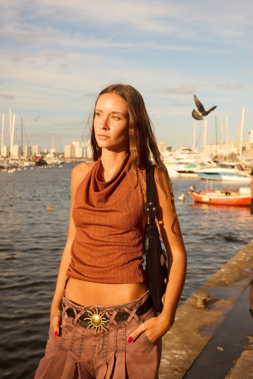 Deleite Multi Tachas Bag Azul Marino