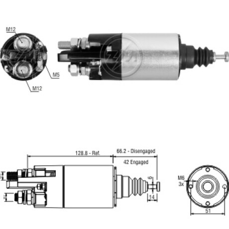 AUTOMATICO DE ARRANQUE MERCEDES BENZ TRUCK 24V MITSUBISHI-HOWO=SS.4593CH ZM AUTOMATICO DE ARRANQUE MERCEDES BENZ TRUCK 24V MITSUBISHI-HOWO=SS.4593CH ZM