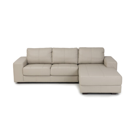 Rinconera Como - Cuero Básico - 2 + Chaise derecho Arena - (Preventa)