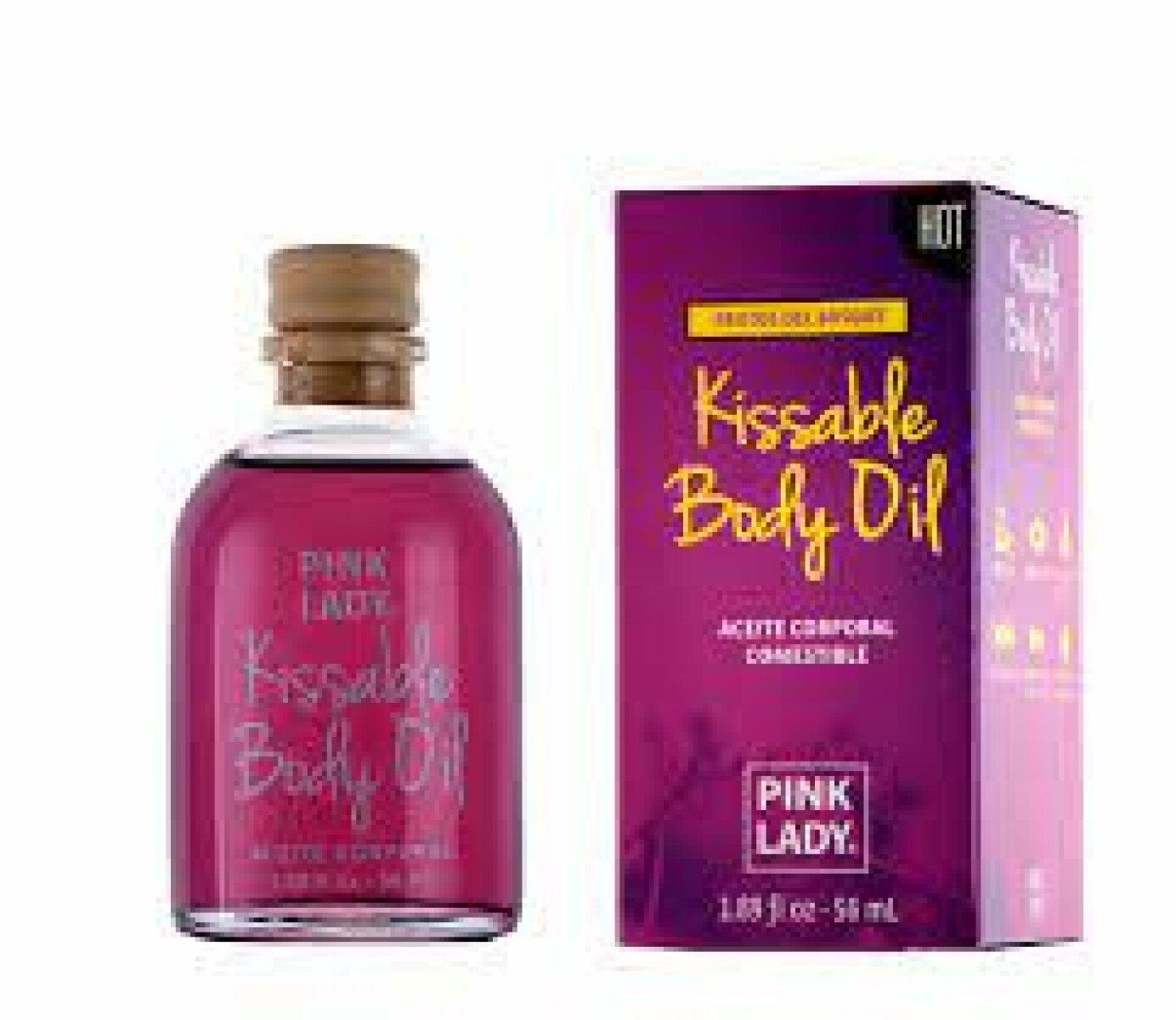 Pink Lady Aceite para masajes y Lubricación de Frutos del Bosque 56 ml 