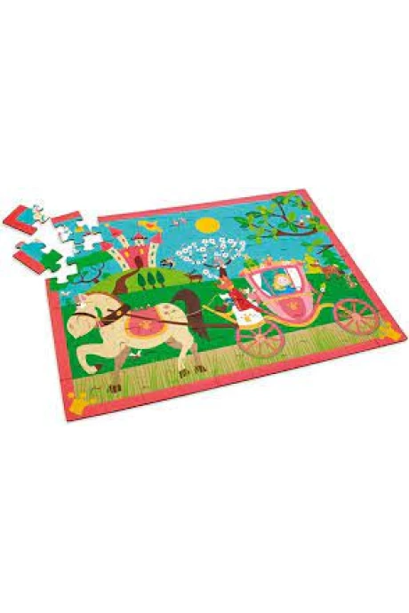 PUZZLE CARRUAJE DE PRINCESAS PUZZLE CARRUAJE DE PRINCESAS