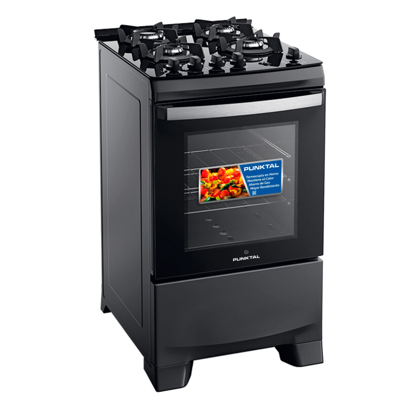 COCINA SUPER GAS ENCANTO GLASS INOX 735 PUNKTAL COCINA SUPER GAS ENCANTO GLASS INOX 735 PUNKTAL