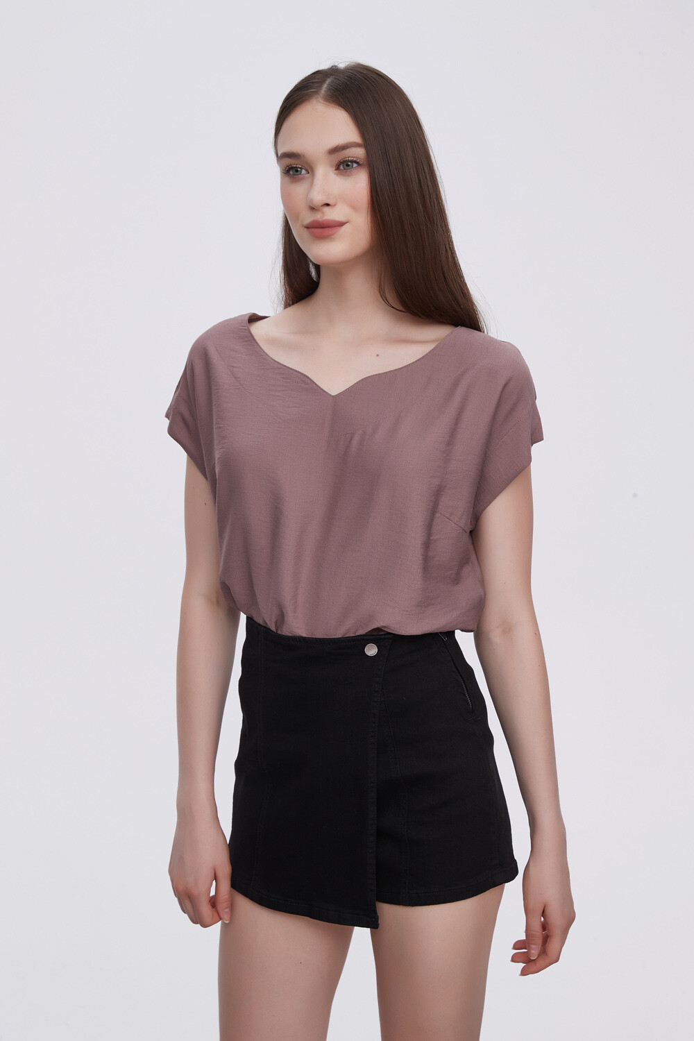 Blusa Elaisa Tostado