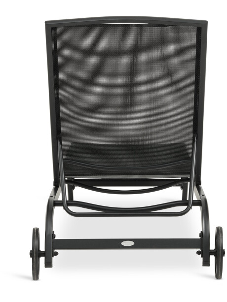 Reposera HANSTHOLM A76xL200 negro Reposera HANSTHOLM A76xL200 negro