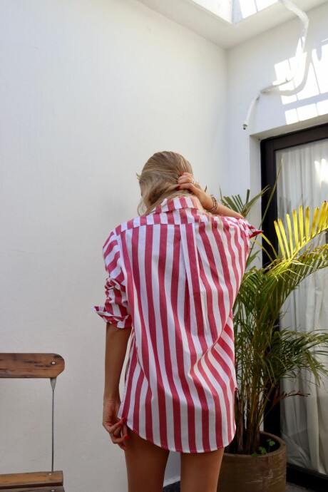 Stripes Shirt Rojo