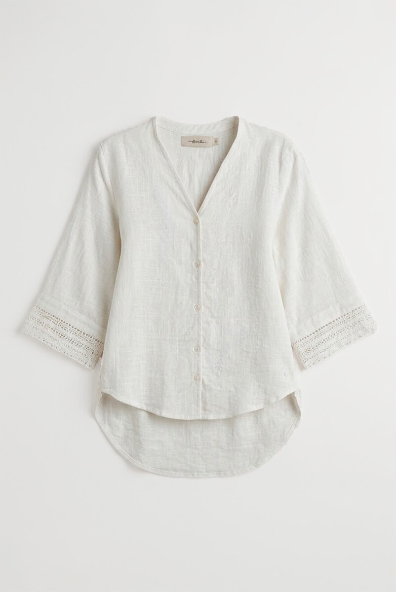CAMISA THELMA - BLANCO 