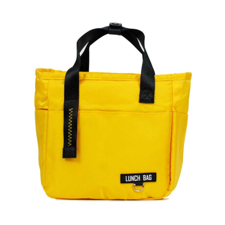 Lunchera unicolor grande Amarillo