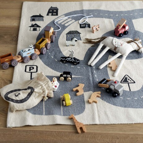 SET MINI VEHICULOS AVIN KIDS MDF MULTICOLOR MULTICOLOR