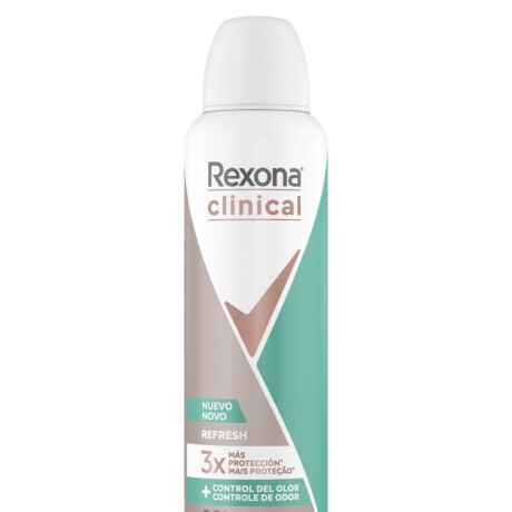 REXONA DESODORANTE CLINICAL AEROSOL WOMEN REFRESH 150ml REXONA DESODORANTE CLINICAL AEROSOL WOMEN REFRESH 150ml