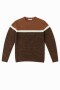 Sweater a rayas KHAKI