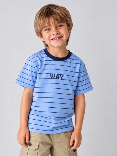 T-SHIRT COCOMIEL 8850 M. C CELESTE