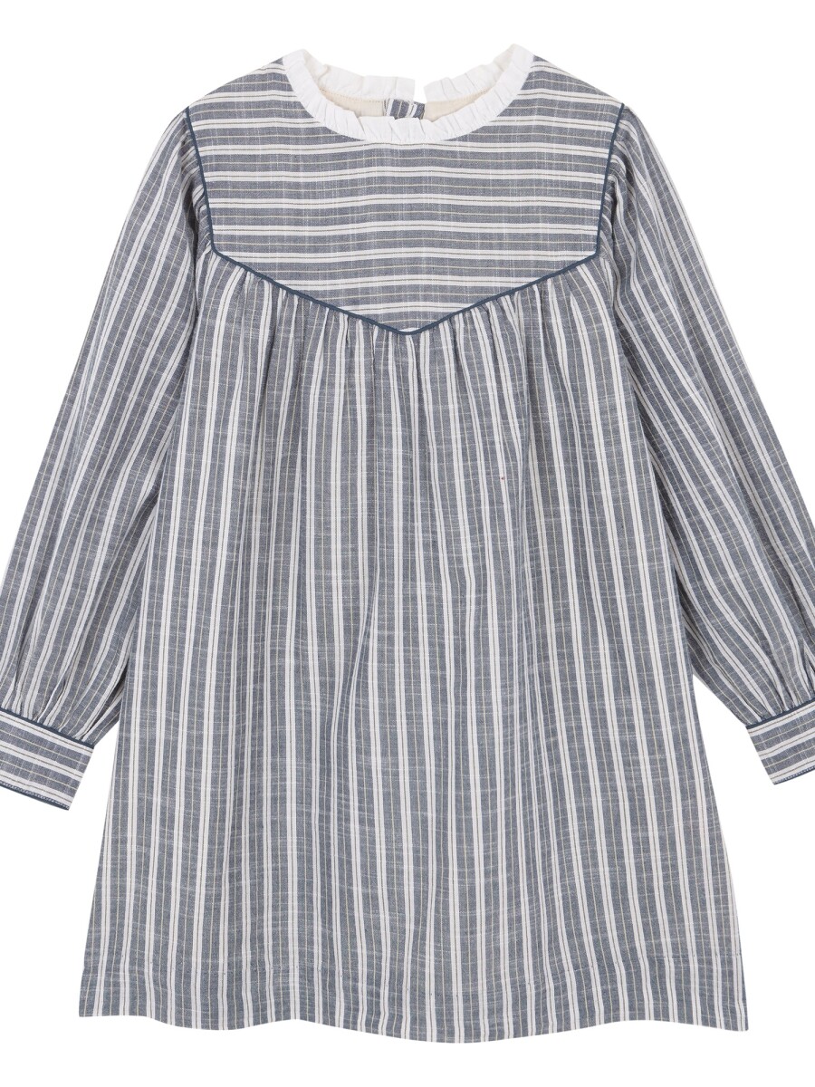 Vestido Patchwork Petroleo