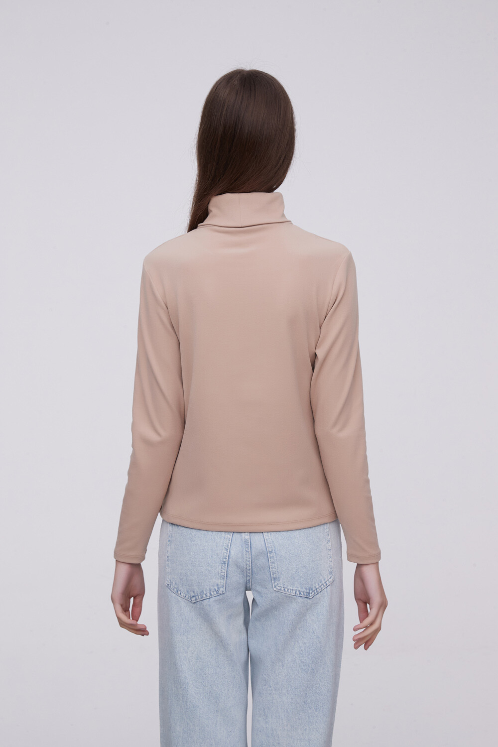 Polera Lullaby Beige Oscuro