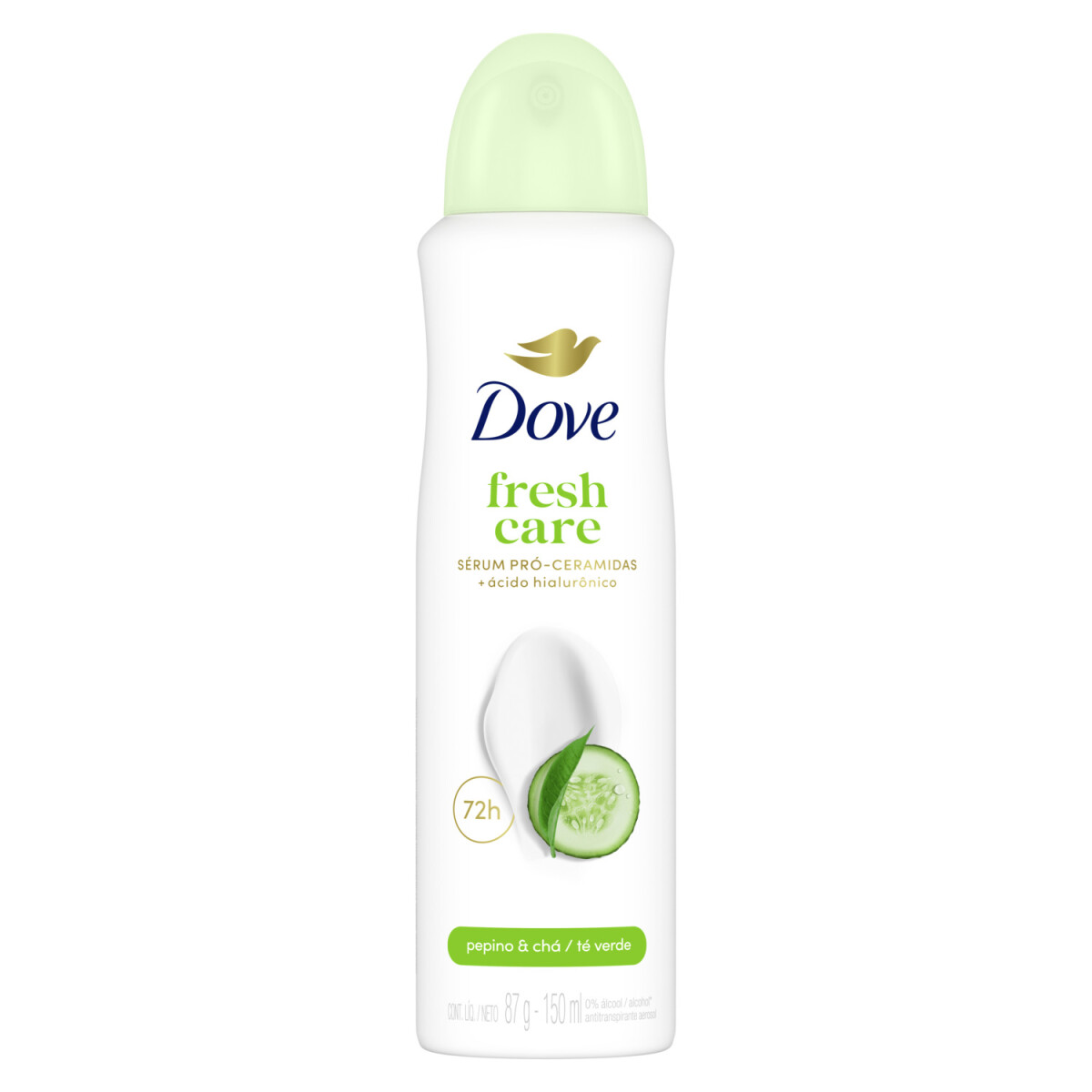 Dove Desodorante antitranspirante Aerosol Pepino Te Verde 