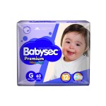 BABYSEC PREMIUM JUMBO GRANDE PAQ. X 60 U única