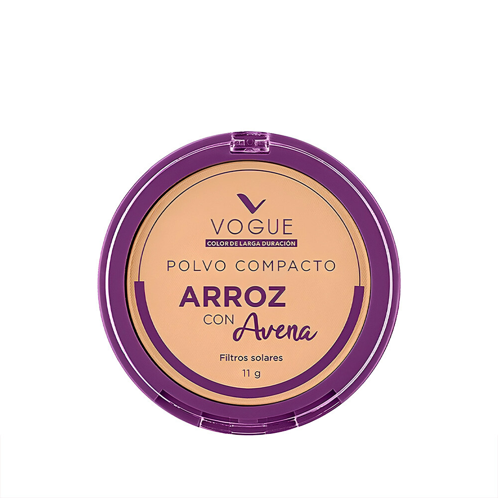 VOGUE POL COMPACTO DE ARROZ MOKA única