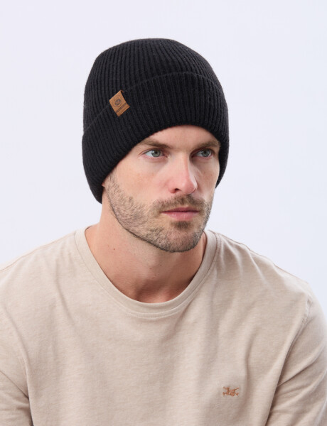 GORRO TEJIDO Negro