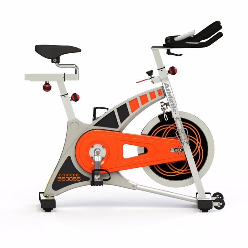 Bicicleta Spinning Athletic 2600BS Naranja