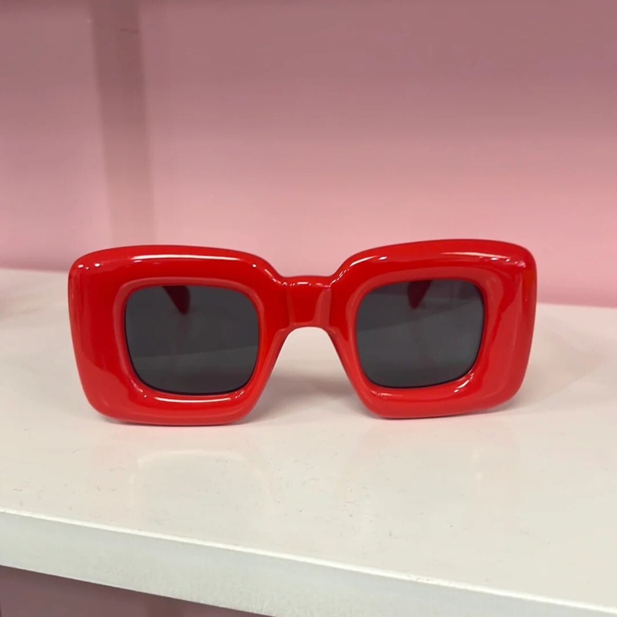 Lentes Glamour - Rojo 