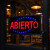 Cartel Luminoso Led Abierto 220 Volt Local Comercial Super Descentrado