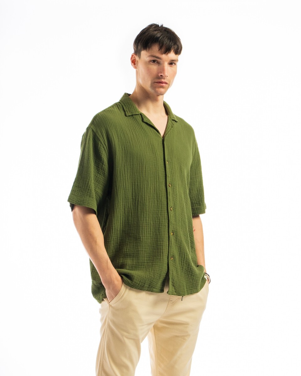 Camisa M/C Cartagena - Verde 