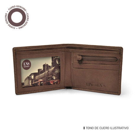 Billetera Cuero Plutón Kaki