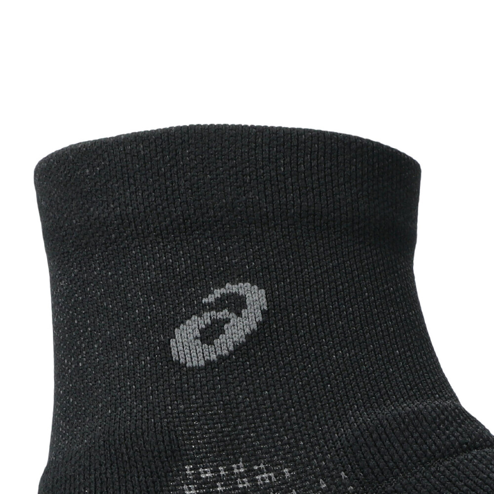 Medias Running Performance Run Sock Quarter Unisex Performance Black