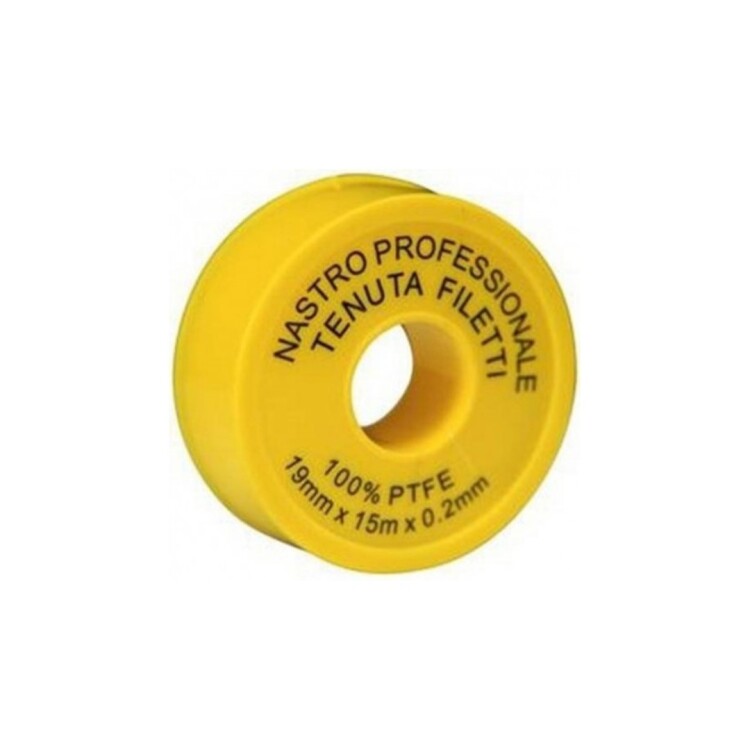 CINTA TEFLON 3/4 19MM X 15M BLANCO