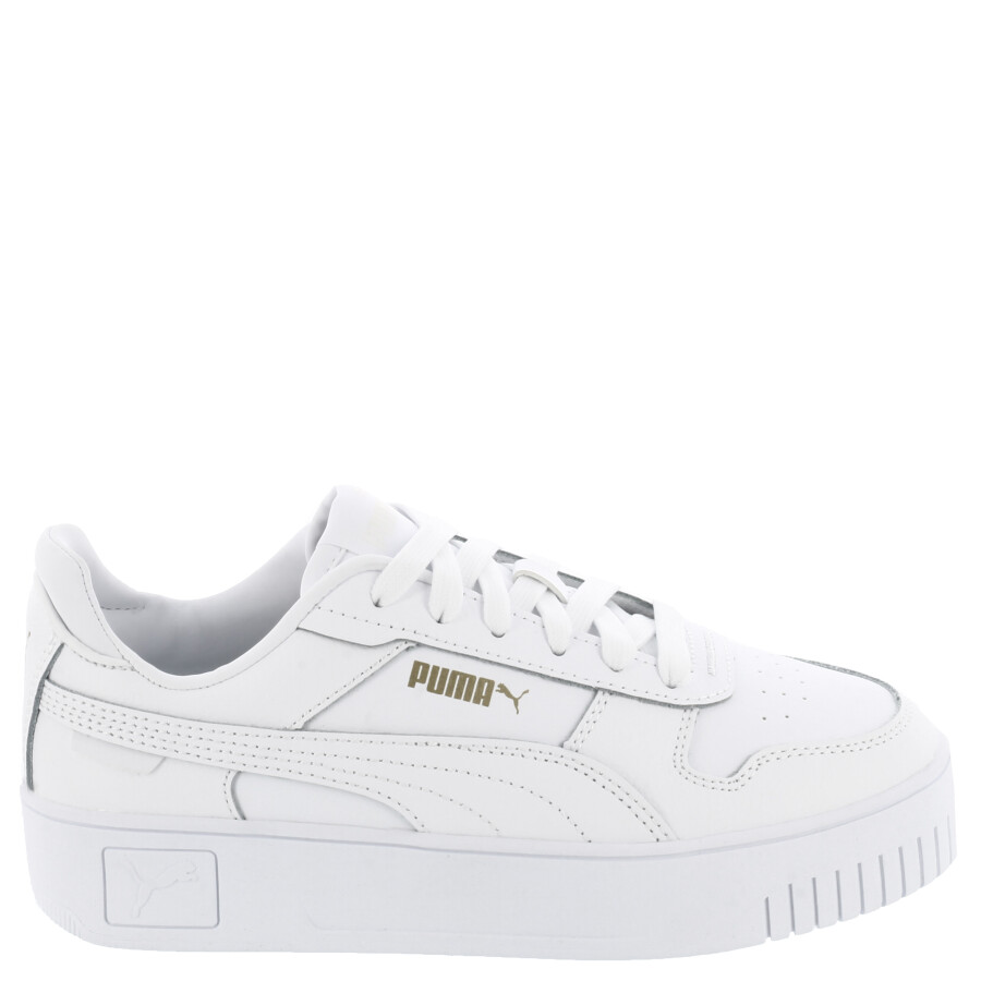 Championes de Mujer Puma Carina Street Plataforma Blanco - Dorado