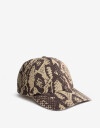 Caps Cap Con Estampado Snake Print - Estampado Animal Print
