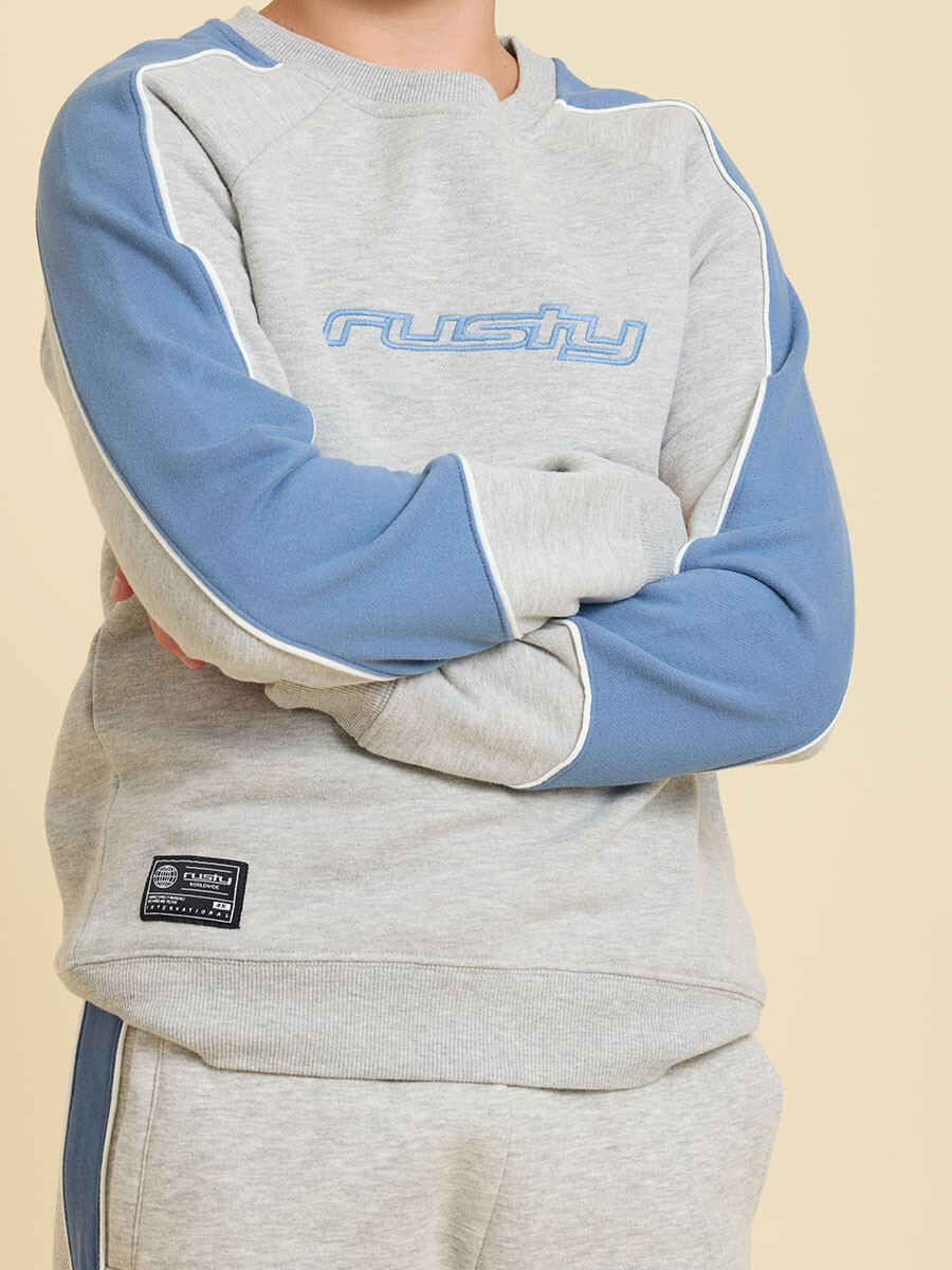 SWEATER ETOR TEEN RUSTY - Gris Claro 