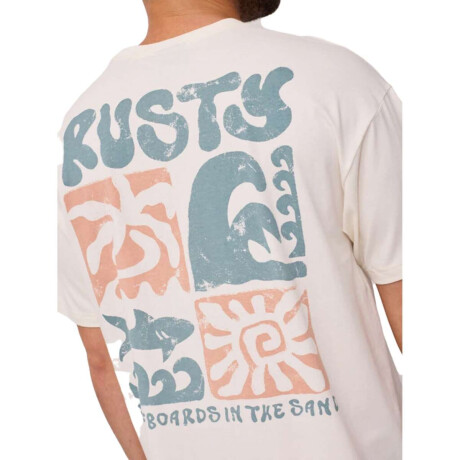 Remera Rusty Furtado Crema