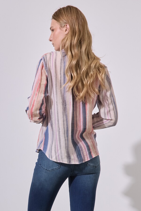 Blusa Printed MULTI/ROSA