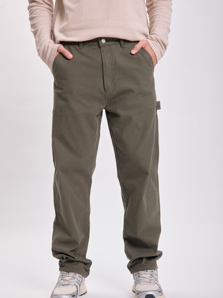 Pantalón carpintero Verde