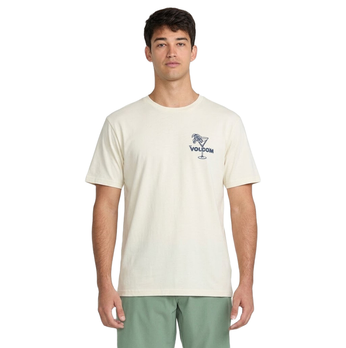 Remera Volcom DIVE BAR - Blanco 
