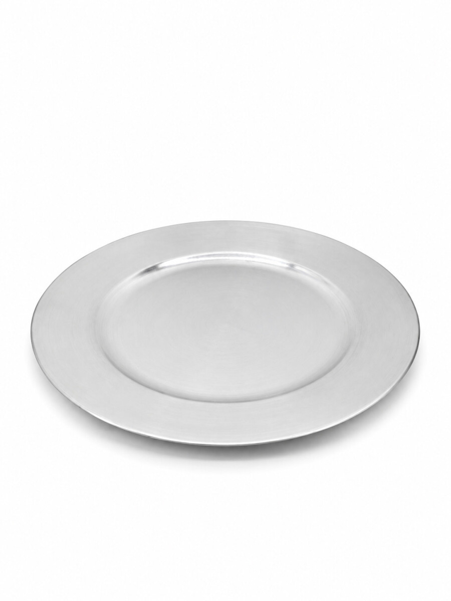 PLATO BASE GLOW - PLATEADO 