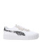 Championes de Mujer Puma Blanco - Negro - Gris