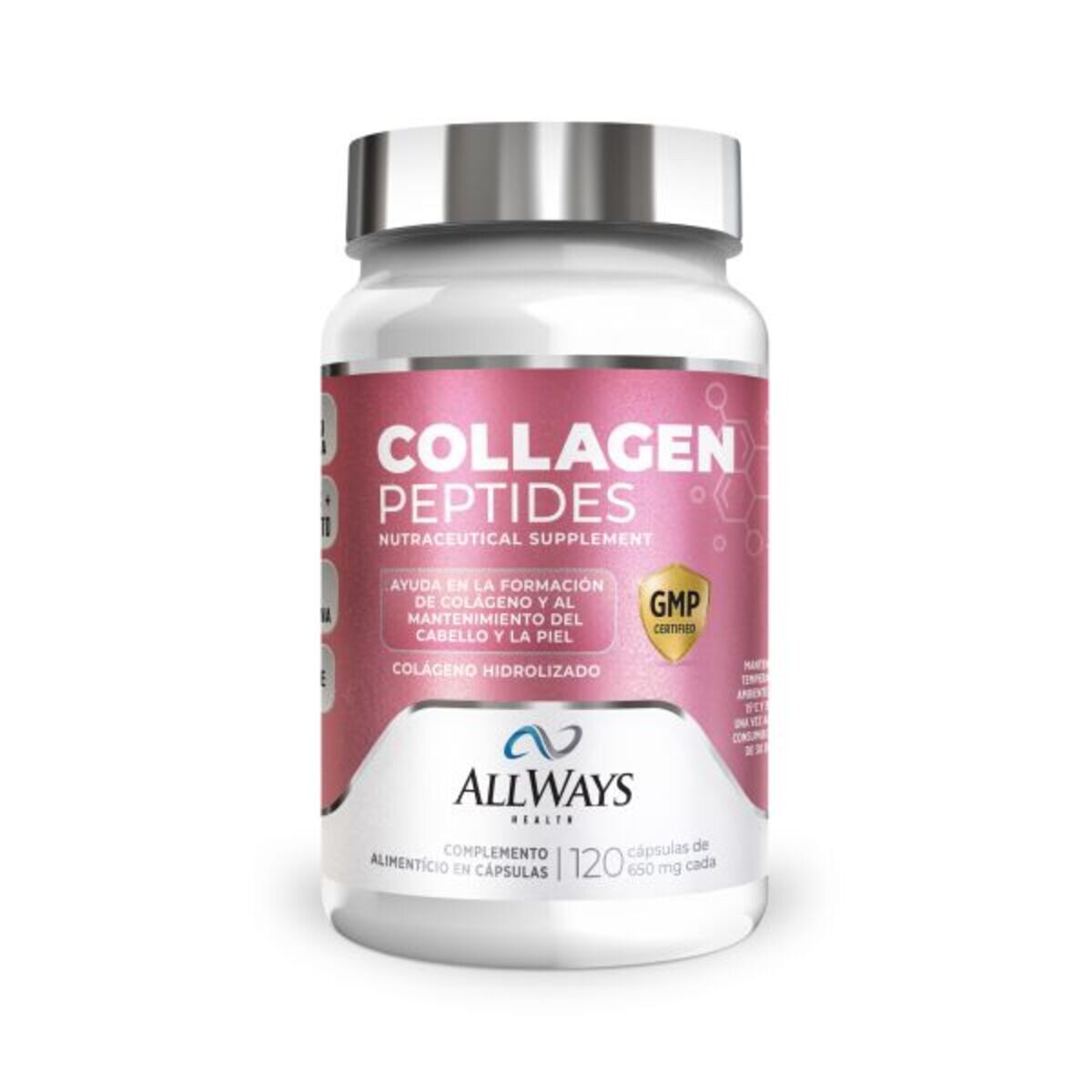 ALLWAYS COLLAGEN PEPTIDES FR. X 120 CAPS 
