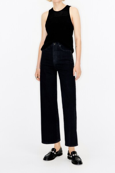 CULOTTE - VAQUERO ALTO Negro