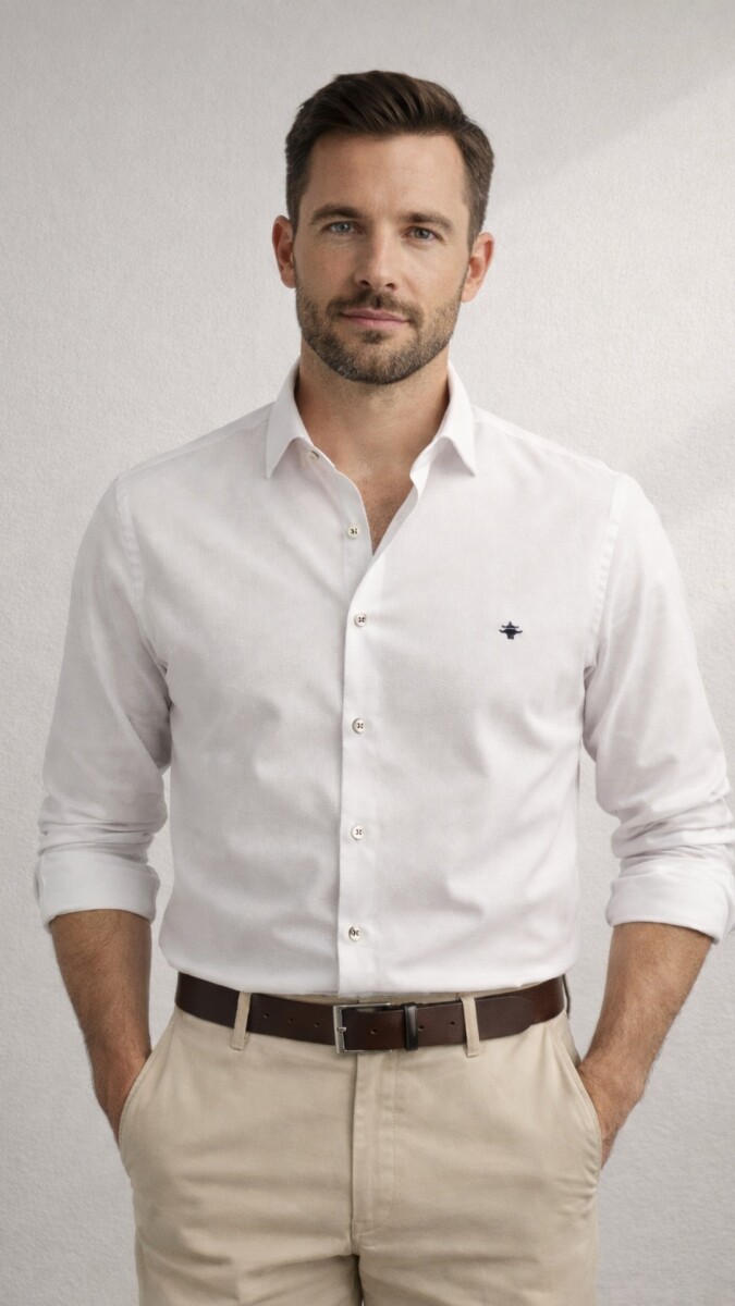 Camisa Point - Blanca 