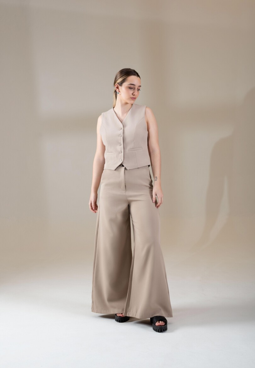 Pantalon Gala Tostado